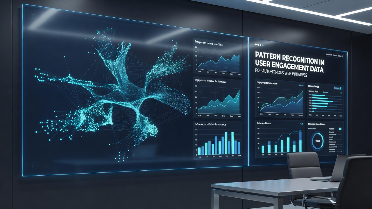 Investigating Pattern Recognition in User Engagement Data for Autonomous Web Initiatives